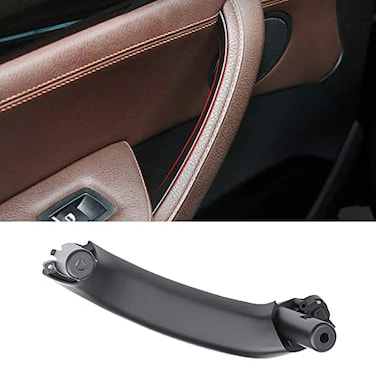 Jaronx Compatible with BMW X3 F25 X4 F26 Door Handle Upgraded Inner Left Rear Passenger Side Door Pull Handle Replacement for X3 20102016 X4 20142017Left Black