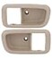 OCPTY Door Handles Interior Front Driver Left Passenger Right Side Replacement fit 20002006 for Toyota Tundra Inside Inter Door Handles Texture Beige 2pcs
