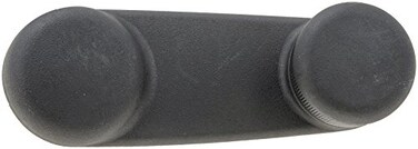 Dorman 76932 Window Crank Handle Compatible with Select Dodge Jeep Mitsubishi Models Dark Gray