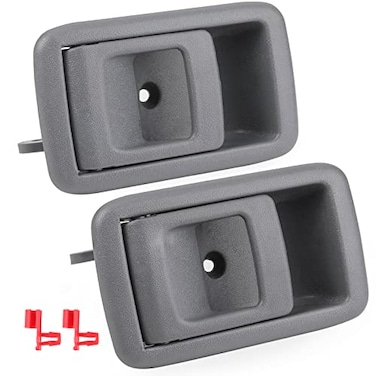 Lcyolada Pair of Inside Interior Door Handles for Toyota Tacoma 2001 2002 2003 2004 4Runner 19962002 Camry 19871991Gray