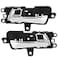 X4XZ Interior Inside Chrome Door Handle Front or Rear Left RightDriver Passenger Side Fits for 20112015 Hyundai Sonata Replaces 826103S010 826103S010 826203S010 826203S010