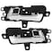 X4XZ Interior Inside Chrome Door Handle Front or Rear Left RightDriver Passenger Side Fits for 20112015 Hyundai Sonata Replaces 826103S010 826103S010 826203S010 826203S010