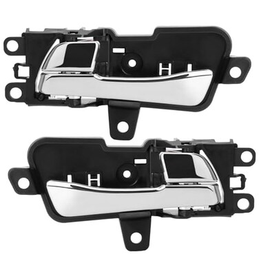 X4XZ Interior Inside Chrome Door Handle Front or Rear Left RightDriver Passenger Side Fits for 20112015 Hyundai Sonata Replaces 826103S010 826103S010 826203S010 826203S010