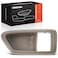 A-Premium APremium Front or Rear Right Passenger Interior Door Handle Bezel Compatible with Toyota Camry 1997 1998 1999 2000 2001 Beige Replace 6927733020 69277AA010A0