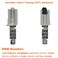 TINJO Intake Exhaust Engine Variable Valve Timing VVT Solenoid Replacement for Honda ILX Civic TSX RDX CRV Oil Control VVT Valve Engine Replace OE 15830RBB003
