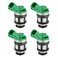 X AUTOHAUX 4pcs JS4D2 166001S700 Fuel Injector Nozzle for Nissan Frontier for Pickup 24L for Xterra 24L 33L