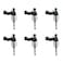 JDMON Fuel Injectors Compatible with GMC Acadia Saturn Outlook Chevy Camaro Cadillac GTS STS 12638530 Pack of 6