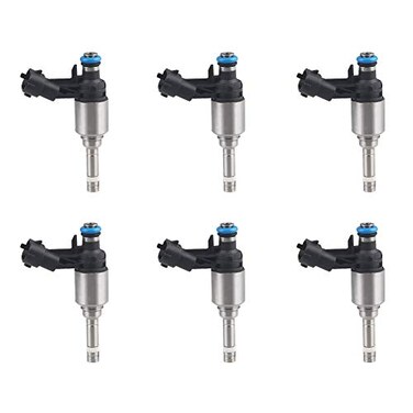 JDMON Fuel Injectors Compatible with GMC Acadia Saturn Outlook Chevy Camaro Cadillac GTS STS 12638530 Pack of 6