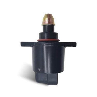 Yumfugu 1 PC Car Idle Speed Control Valve Throttle Stepper Motor for Stable Engine Operation Replacement 90380 10526 90325864 Accessories Compatible with King Kong Idle Motor Idle Speed Black