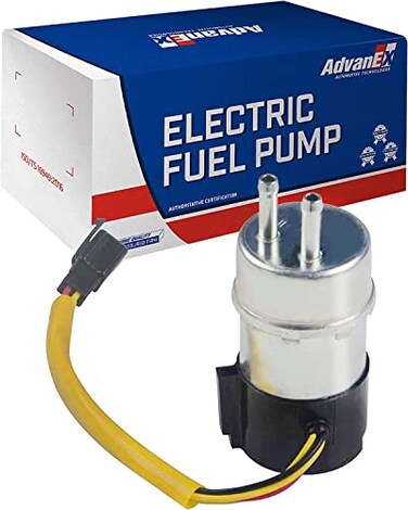 AdvanEX Electric Fuel Pump 12V Inline 4 Wires Compatible with Kawasaki Vulcan Voyager XII ZG1200B VN1500 490401063