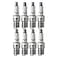 Michigan Motorsports NGK BR7EF 3346 Spark Plugs Set of 8 Nickel Copper for LS Engines