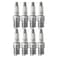 Michigan Motorsports NGK BR7EF 3346 Spark Plugs Set of 8 Nickel Copper for LS Engines