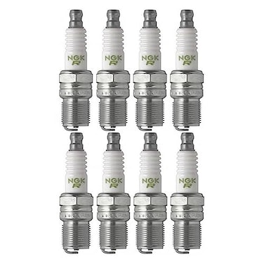 Michigan Motorsports NGK BR7EF 3346 Spark Plugs Set of 8 Nickel Copper for LS Engines