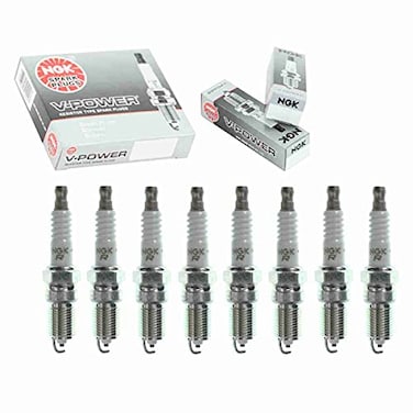 Sixity Auto 8 pc NGK VPower Spark Plugs compatible with Lincoln Town Car 46L V8 19912011