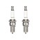 uxcell D8TC Spark Plug for 125cc 150cc 200cc 250cc Chinese ATV Dirt Bike Go Kart Moped Scooter 2pcs