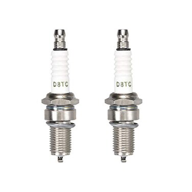 uxcell D8TC Spark Plug for 125cc 150cc 200cc 250cc Chinese ATV Dirt Bike Go Kart Moped Scooter 2pcs