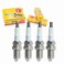 Sixity Auto 4 pc NGK Standard Spark Plugs compatible with Toyota Corolla 18L 24L L4 20002012