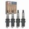 Sixity Auto 4 pc Champion Copper Plus Spark Plugs compatible with Chevrolet Trax 14L L4 20132020
