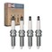 Sixity Auto 4 pc Champion Copper Plus Spark Plugs compatible with Hyundai Elantra 16L 18L L4 20112019
