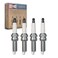 Sixity Auto 4 pc Champion Copper Plus Spark Plugs compatible with Hyundai Elantra 16L 18L L4 20112019