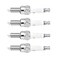 AUROLYNNE 4Pcs Iridium IX Spark Plug Replaces CR9EIX 3521 6263 G57C G59C CR8E CR7E