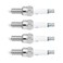 AUROLYNNE 4Pcs Iridium IX Spark Plug Replaces CR9EIX 3521 6263 G57C G59C CR8E CR7E
