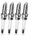OCHIKI 4Pcs Iridium Spark Plugs Fit for Honda Accord CRV Civic Acura MDX RDX TLX 20182024 Some Models Replace 92411 122906A0A01 DILKAR8P8SY