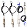 higherbro 4x Oxygen O2 Sensor for 2008 2009 2010 2011 2012 2013 Chevrolet Silverado 1500 48L53L60L62L Upstream Downstream Upper Lower