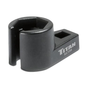 Titan 51739 Offset Oxygen Sensor Socket 78 22mm