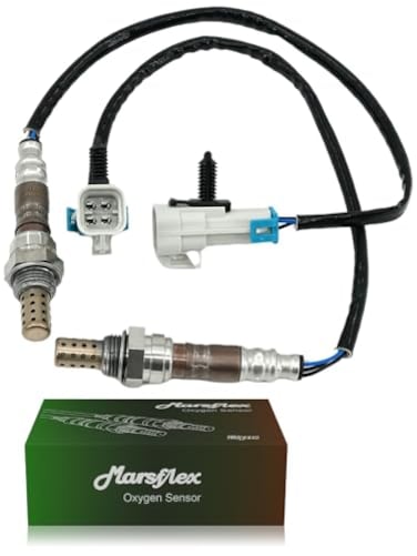 Marsflex O2 Oxygen Sensor 2344668 Upstream Compatible with Chevy Silverado Suburban Avalanche Tahoe Malibu Impala GMC YukonXL Sierra Cadillac Pontiac Buick Replacement 15284 25024470 2PCS