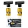 IHOTDER 2Pcs Hood Strut ClampLifting Camps Car ToolsM14 Spark Plug Gap Spark Plug CaliperCar Hood PropMultiPurpose Snap On Lift Support Clamp for Hoods Tailgates Hatchbacks Trunks Gold