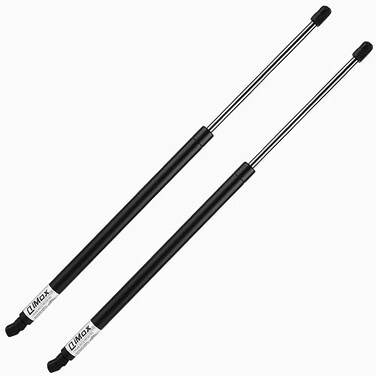 QiMox Hood Lift Supports Compatible with Ford Edge 20152023 Front Struts