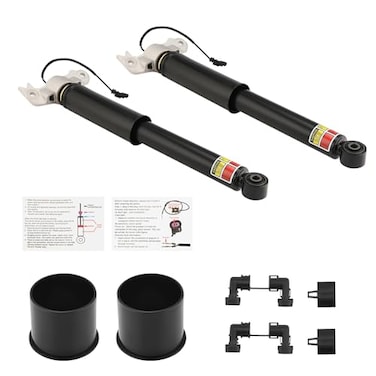 ISINFLASH 84326294 Rear Air Suspension Shock Absorbers Struts Compatible with Cadillac XTS 2013 2014 2015 2016 2017 2018 2019 36L V6 20903683 23457034 84326293 1 Pair