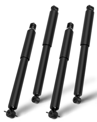 SCITOO Shocks for Grand Cherokee Front Struts Rear Shock Absorbers Shocks Set Assemblies Kit fit for 1999 2000 2001 2002 2003 2004 for Jeep Grand Cherokee 40L 47L Auto Shocks 3443424Pcs