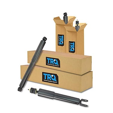 TRQ Front and Rear Shock Absorber Set 4 Piece for 20022006 Chevrolet Avalanche 1500 20002006 Suburban 1500 Tahoe GMC Yukon XL 1500
