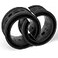 AICARS Shock Absorber Spring Rubber Coil Spring Booster Cushion Car Bumper Buffer Power Cushion Green A Type Pack of 2