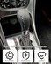 AUGREX Gear Shifter Knob for Buick Verano 20122017 Gear Shift Knob Leather Car Stick Lever Handle Shifter Head Transmission Gear Shift Lever Knob Perforated Leather Black