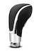 AUGREX Gear Shifter Knob for Buick Verano 20122017 Gear Shift Knob Leather Car Stick Lever Handle Shifter Head Transmission Gear Shift Lever Knob Perforated Leather Black