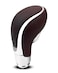 AUGREX Gear Shifter Knob for Buick Verano 20122017 Gear Shift Knob Leather Car Stick Lever Handle Shifter Head Transmission Gear Shift Lever Knob Perforated Leather Brown