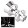 BARTOO Billet Aluminum Reverse Lockout Shift Knob Aluminum Alloy Gear Shift Knob Reverse Lockout Lever Lifter Up for Subaru BRZ Toyota FT86 GT86 Silver