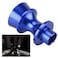 BARTOO Billet Aluminum Reverse Lockout Shift Knob Lever Gear knob Aluminum Alloy Gear Shift Knob Reverse Lockout Lever Lifter Up for Subaru BRZ Toyota FT86 GT86 Blue