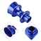 BARTOO Billet Aluminum Reverse Lockout Shift Knob Lever Gear knob Aluminum Alloy Gear Shift Knob Reverse Lockout Lever Lifter Up for Subaru BRZ Toyota FT86 GT86 Blue