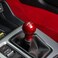 Billetworkz Weighted Heartbeat Shift Knob 500g Compatible with Subaru 6 Speed WRX 201525 STI 200421 Candy Red