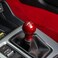 Billetworkz Weighted Heartbeat Shift Knob 500g Compatible with Subaru 6 Speed WRX 201525 STI 200421 Candy Red