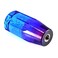 CYDZSW Automatic Gear Shift KnobCrystal Shifter Boot KnobsUniversal Cool Car Accessories BluePurple10CM