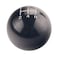 DEWHEL Round Ball Billet M12x125 5 Speed Short Throw Shifter Shift Knob MT Manual Gearbox Screw On Black