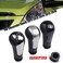 Fouedy Car Manual Shift Knob Car Gear Shifter Knob Stick Head Level for Chevrolet Spark 2011 2013 2014 2015 2016 Bright Black