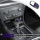 JWWY Gear Shift Shifter Knobs Cover Trim for 20152026 Dodge Challenger Charger 20182026 Durango Interior Accessories Purple Carbon Fiber
