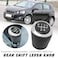 LANZMYAN 5 Speed Manual Gear Shift Knob Cover Compatible with ChevroletChevy Head Shifter Knob Replacement for Aveo Sonic 20112014Internal Accessories