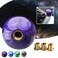 Lotcesfun Shift knob Round Ball Marble Style Universal for Manual Automatic Vehicles with 3 adapters Purple